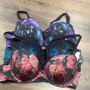 Torrid Curve lot of 3 bras